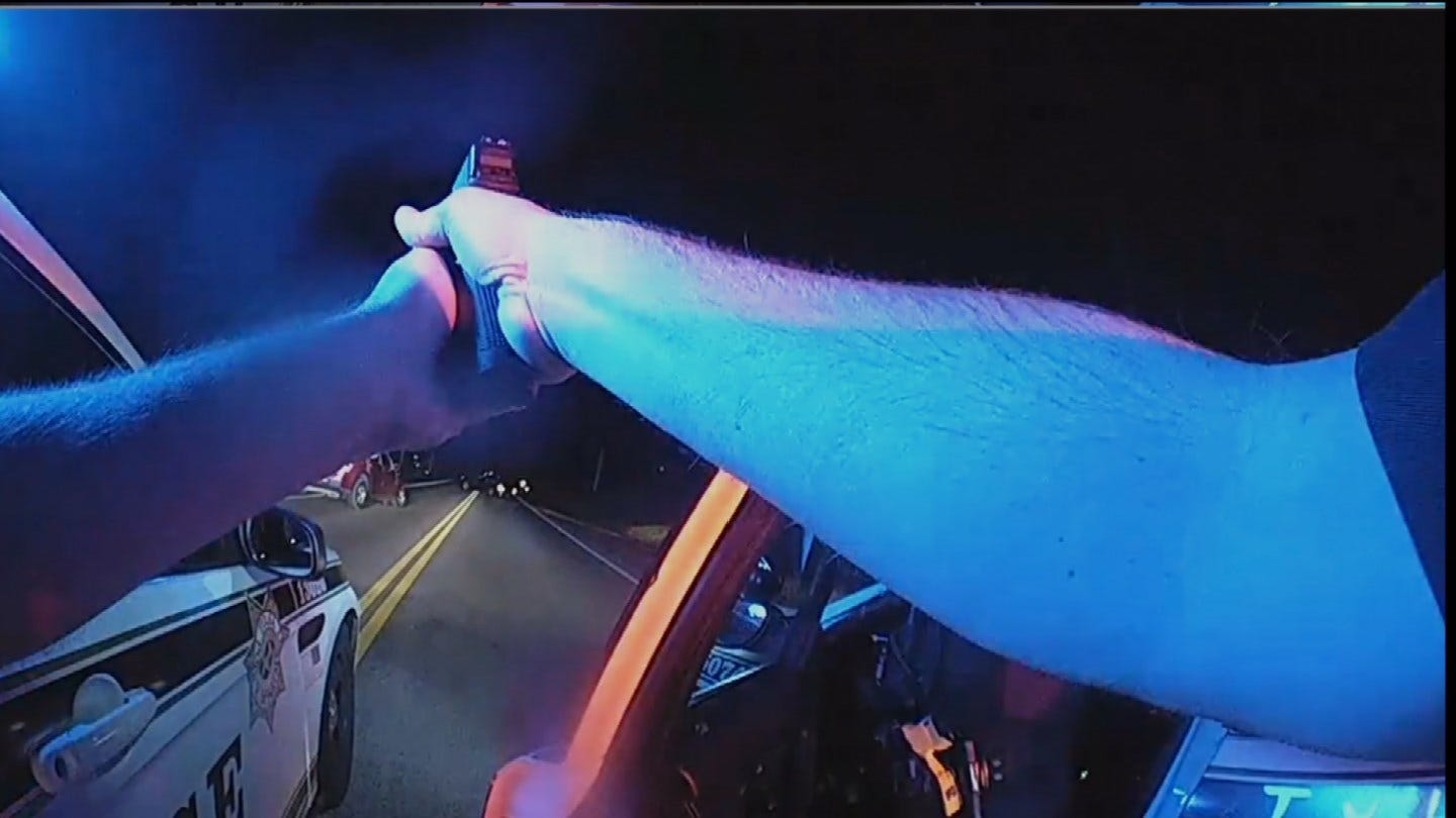 Bodycam Video Released From Stolen Vehicle Arrest In Tulsa