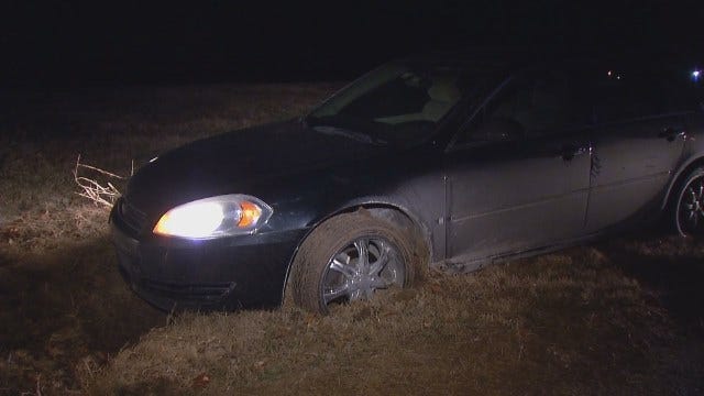 WEB EXTRA: Video From End Of OHP Chase On Creek Turnpike