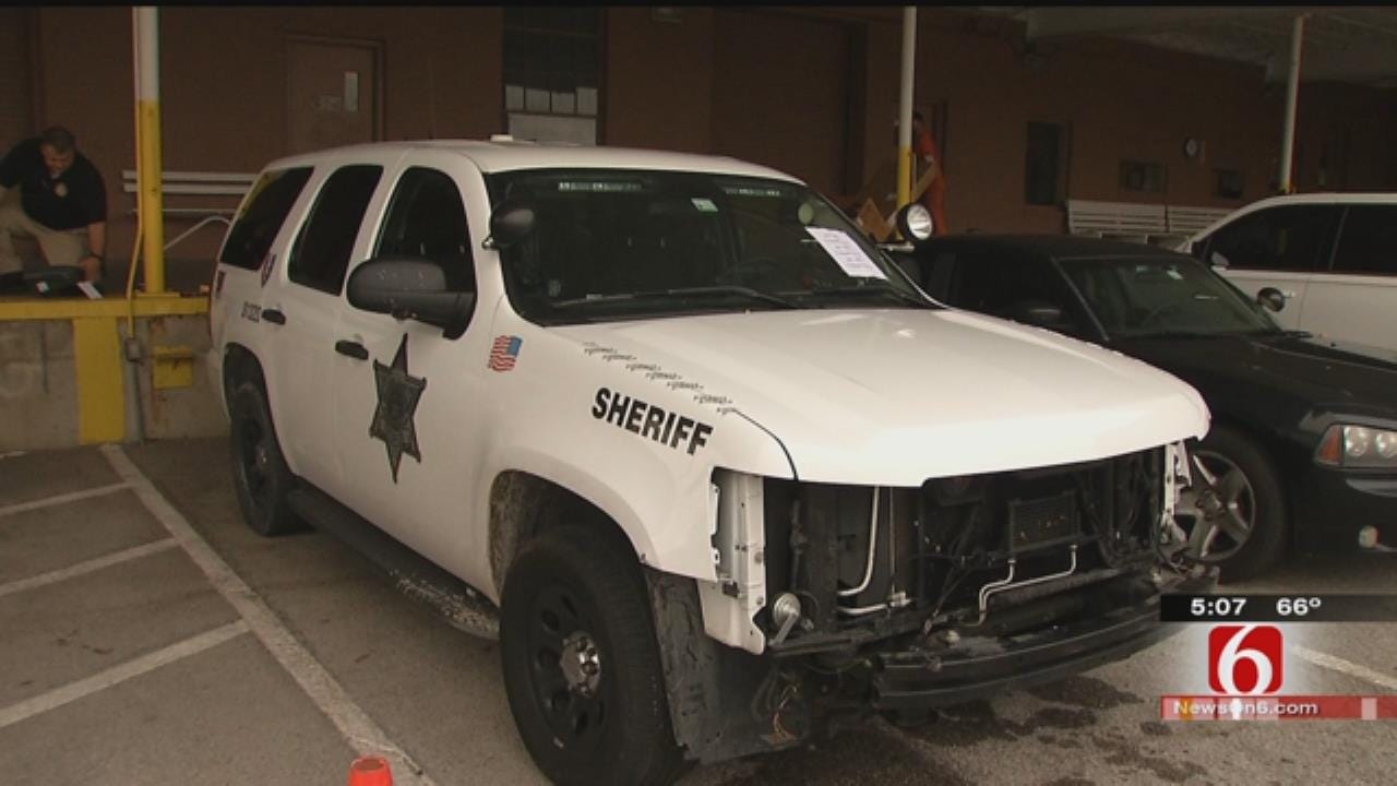 Shots Fired At Tulsa Traffic Stop; Deputy Safe, Shooter Missing