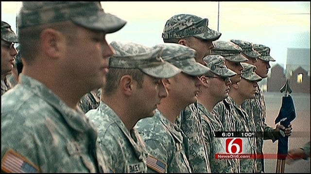 Oklahoma's 45th Infantry Chaplains Counsel Families Of Fallen