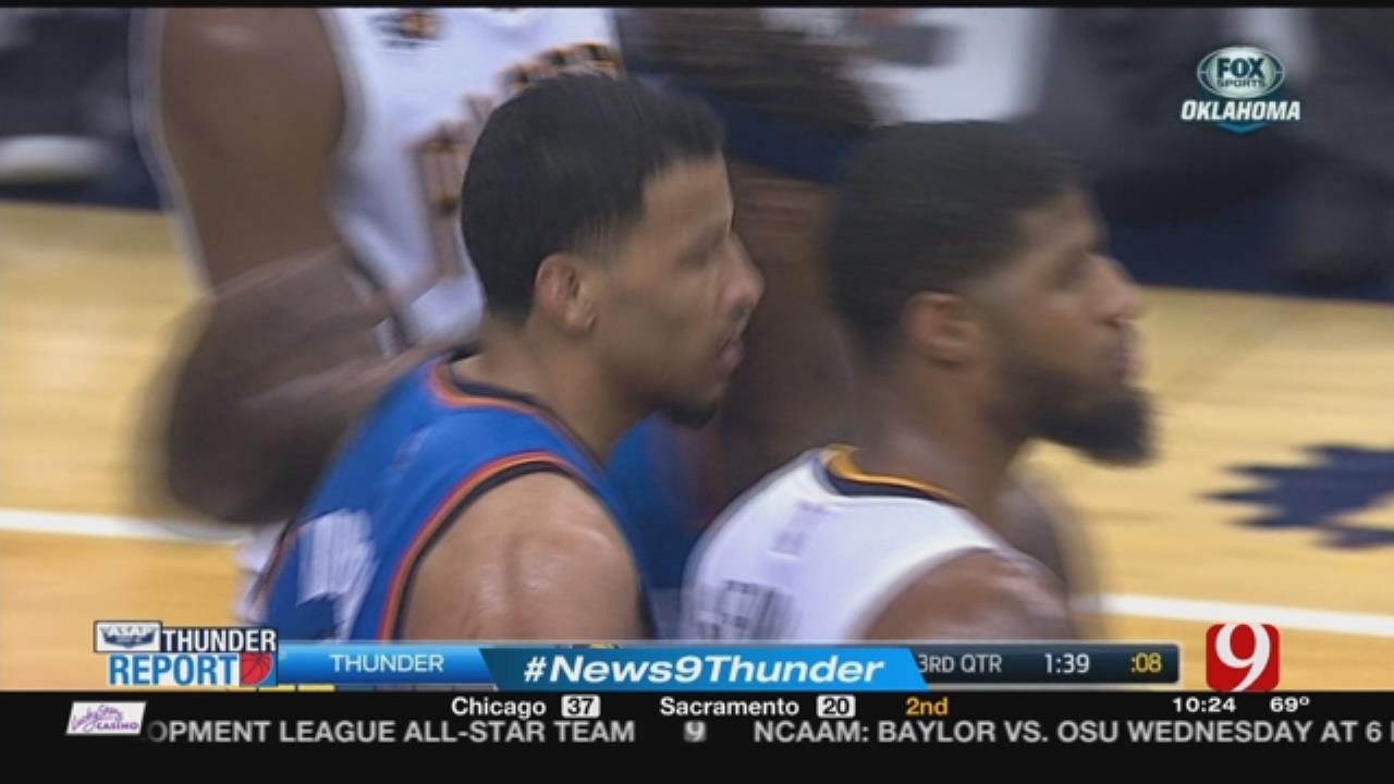Thunder Fall On The Road To Pacers