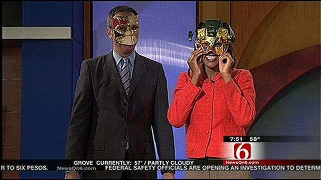 Crystal Ball Masquerade Party In Downtown Tulsa Friday Night