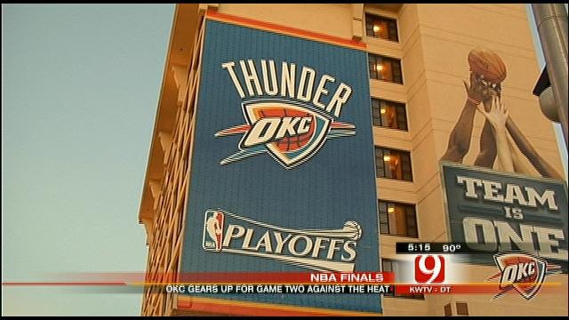 Thunder Excitement Builds For Game Two In OKC