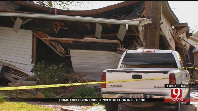 One Injured In Reported Home Explosion In El Reno