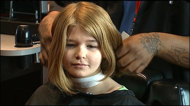 Some Tulsa Kids Get Free Haircuts Before Going Back To School