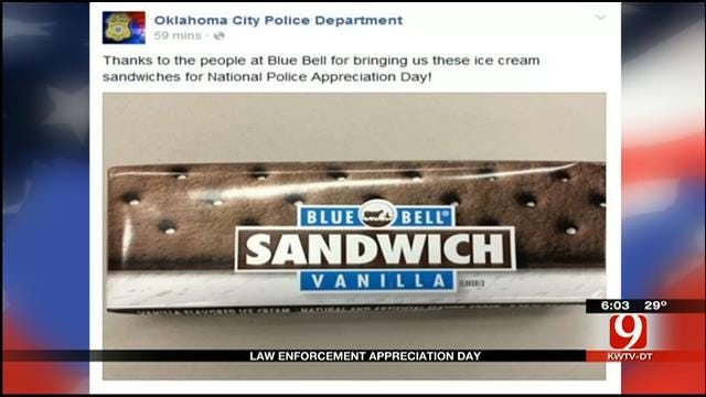 Oklahomans Show Gratitude On Law Enforcement Appreciation Day
