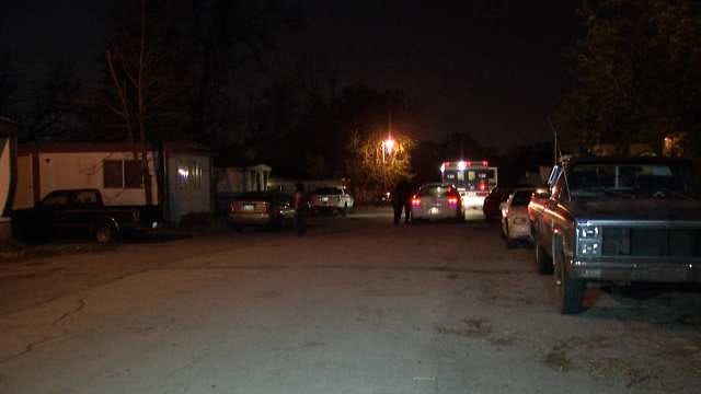 WEB EXTRA: Video From Scene Of Stabbing In North Tulsa
