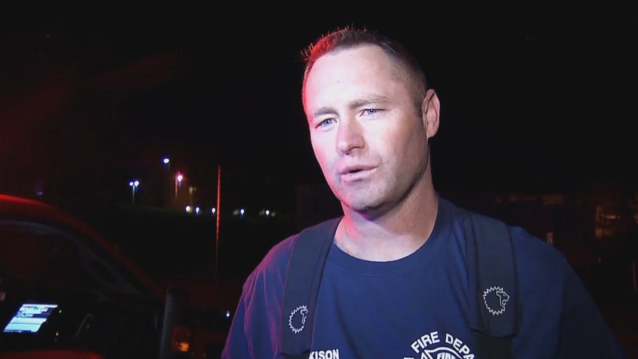 WEB EXTRA: Tulsa District Fire Chief Jason Gilkison Talks About Rescue
