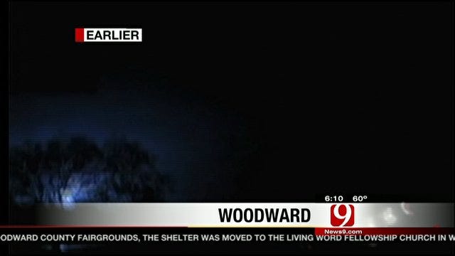Storm Tracker Marty Logan Tracking Tornado In Woodward