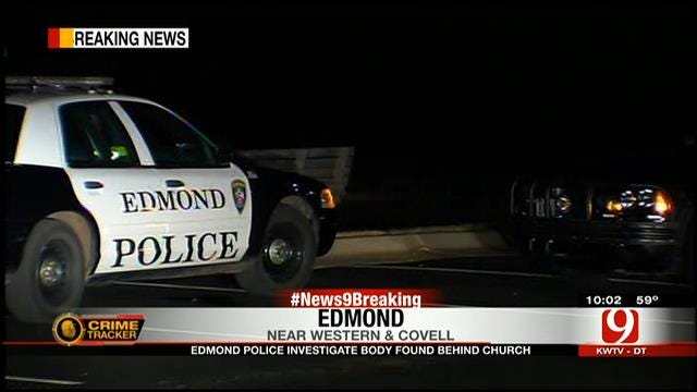 Police Investigate After Body Found Behind Edmond Church