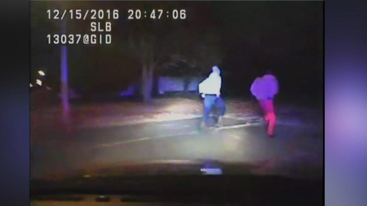 Tulsa Police Release Dashcam Video From December Shooting, Chase