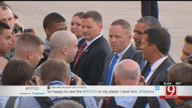 Residents Share Fun Stories From The President's Visit To Oklahoma