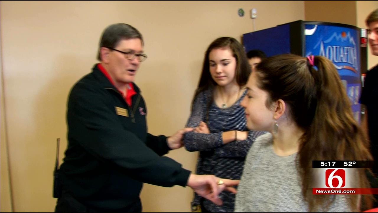 Tulsa's Bishop Kelley Students Donate Hundreds Of Coats To 'Trav's Coats For Kids'
