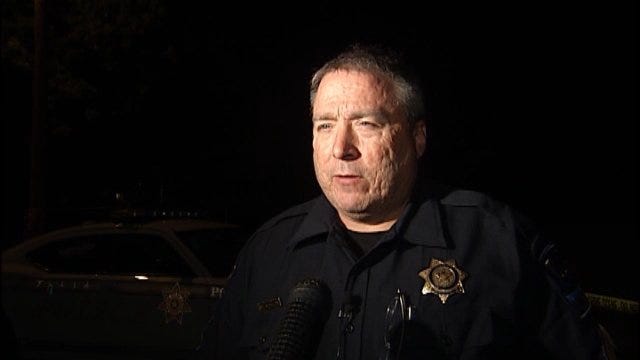 WEB EXTRA: Tulsa Police Cpl. Mark W. Shelton Talks About North Frankfort Shooting