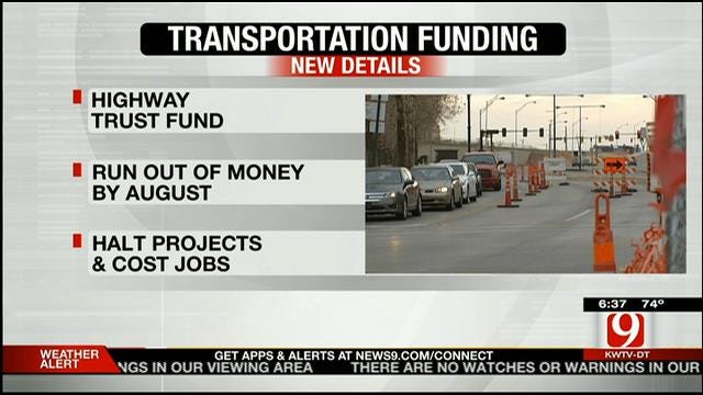 Federal Highway Program Could Be Out Of Money Next Month