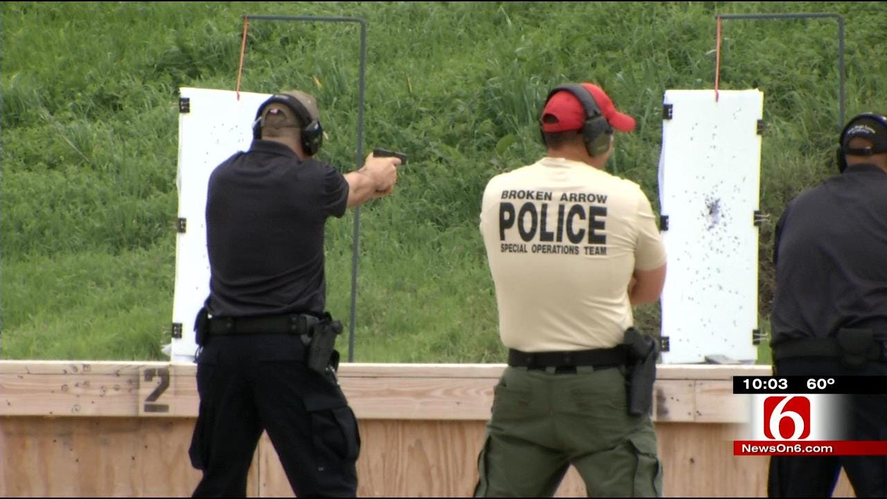 Broken Arrow Police Recruits Train On Ethics, Firearms