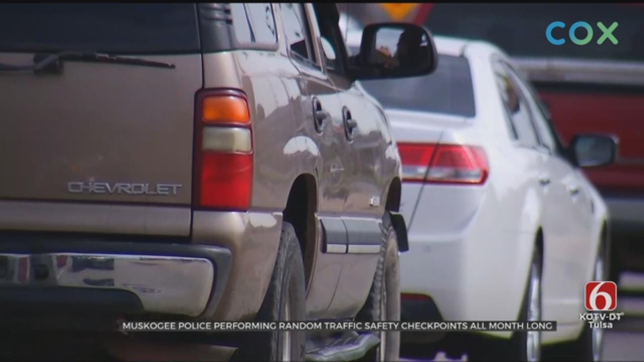 Muskogee Police Make Checkpoints Due To The City Having High Vehicle Accident Rates