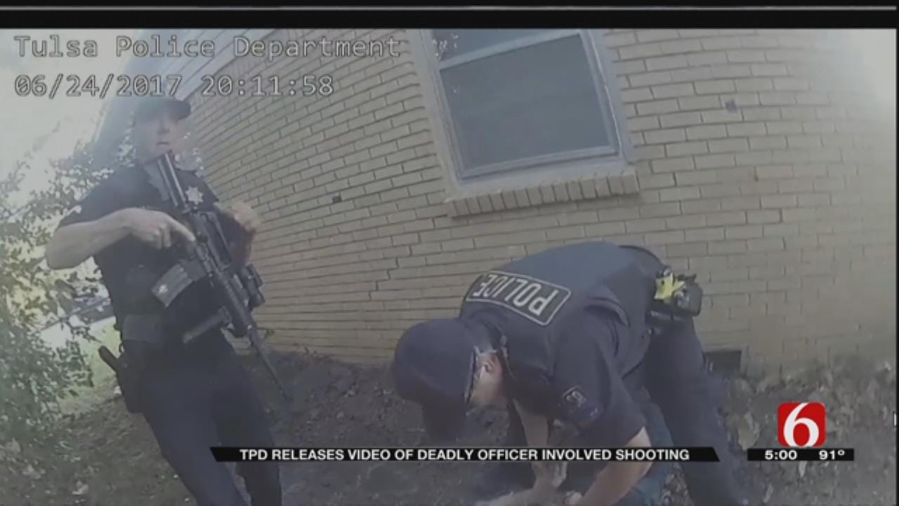 Tulsa Police Release Video Of Incident In Which Suspect Was Shot And Killed