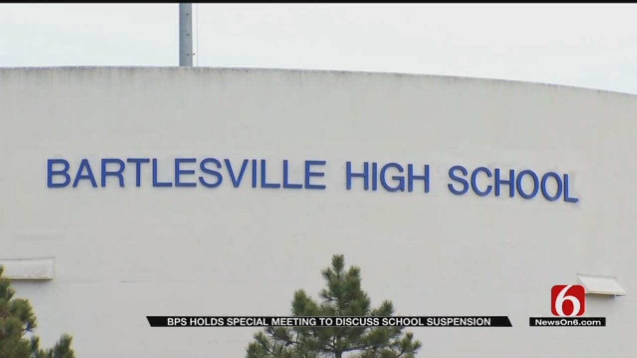 Bartlesville Teachers And Parents Discuss Possible Suspension Of Classes