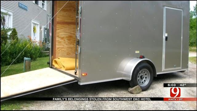 Thieves Steal Alaska Family's Truck, Trailer