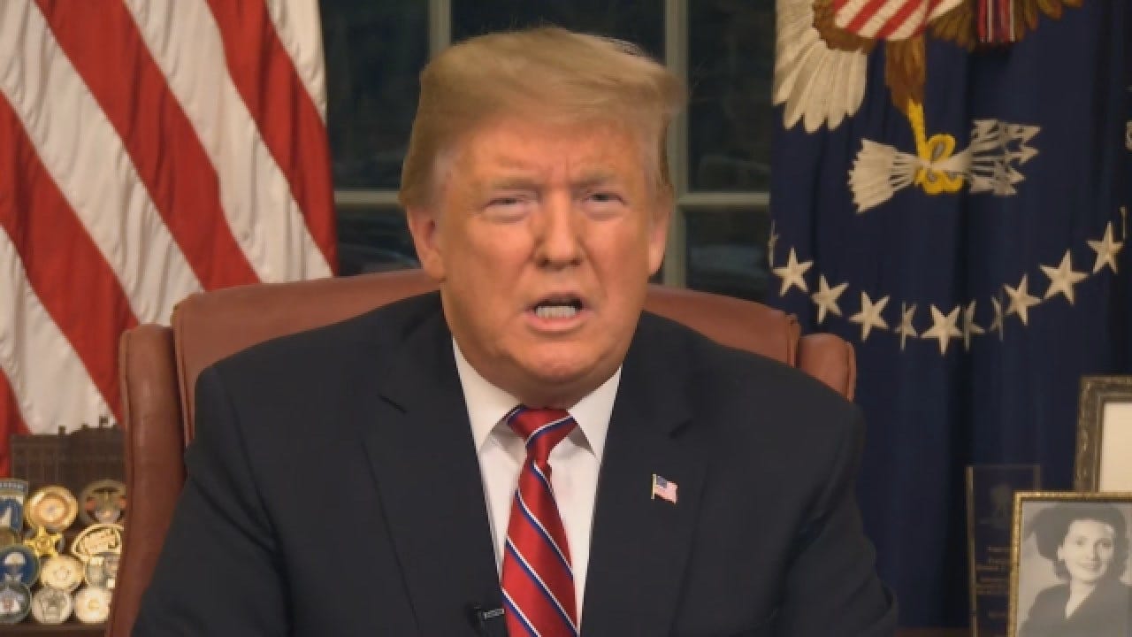 President Trump: Securing Border A ‘Choice Between Right And Wrong’