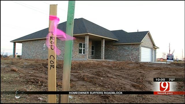 Utility Company Issue Keeps OKC Man From Rebuilding Home