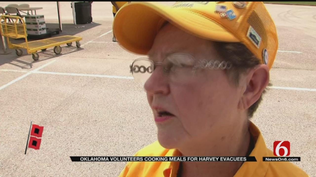 OK Baptist Disaster Relief Preparing Hot Meals For Hurricane Harvey Victims