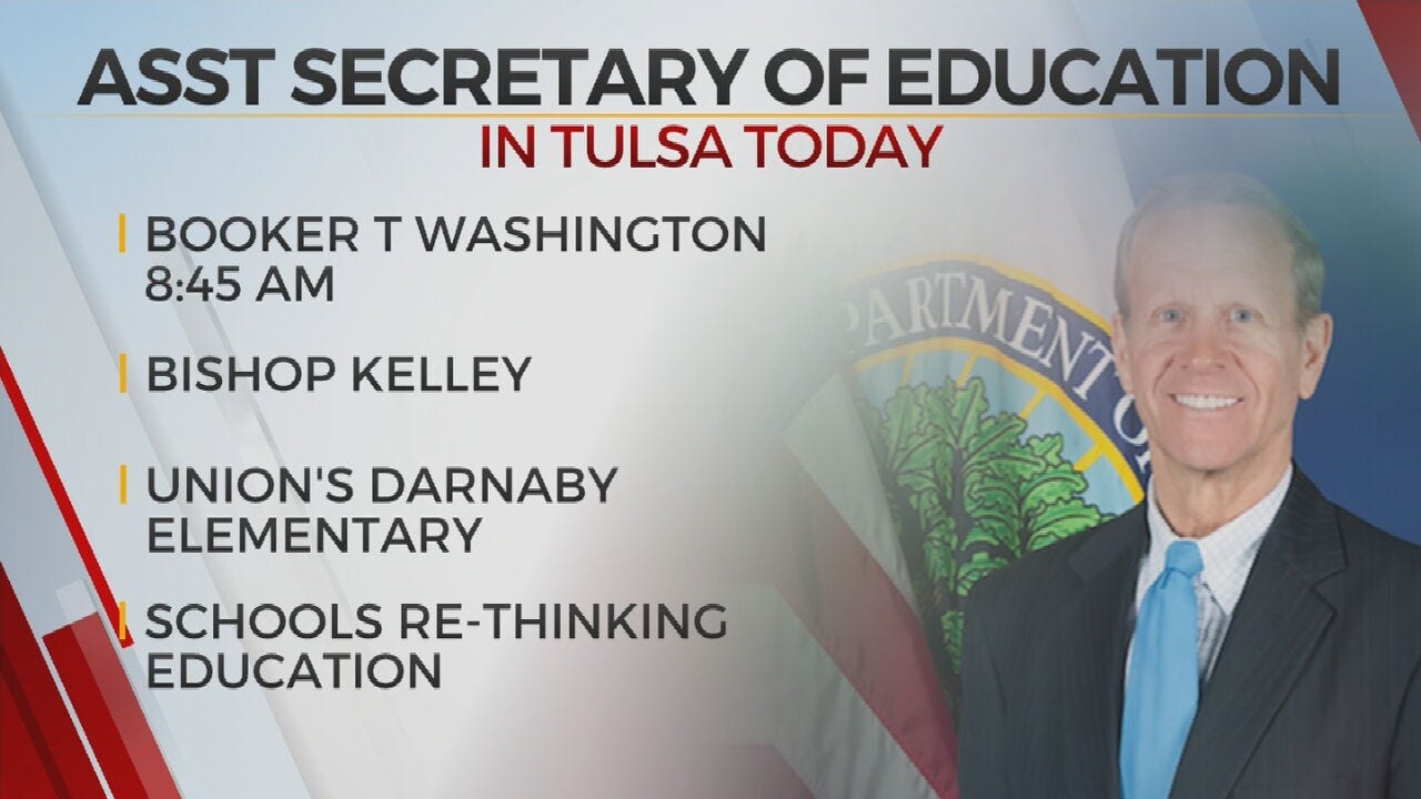 U.S. Assistant Secretary Of Education To Tour Multiple Tulsa Area Schools