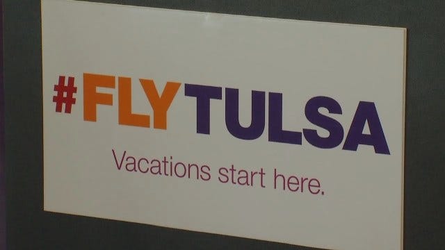 WEB EXTRA: Video Of 'Fly Tulsa' Event At Tulsa International Airport