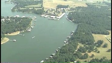 SkyNews6 Flies Over Duck Creek Saturday, July 2