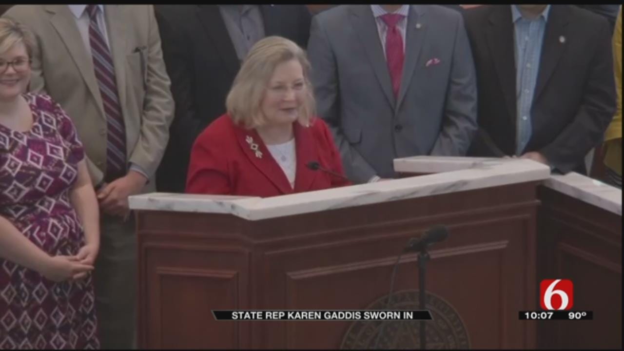 Representative Karen Gaddis Sworn In Wednesday