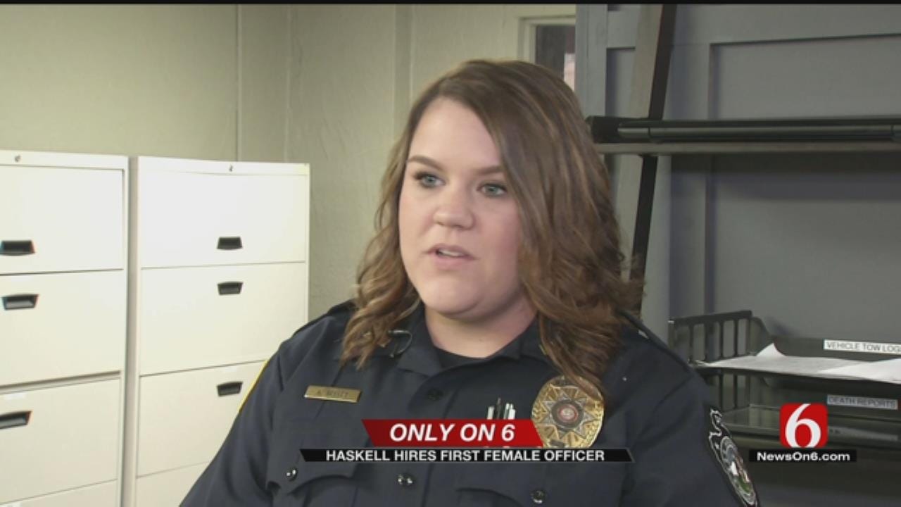 Haskell Police Department Hires First Female Officer
