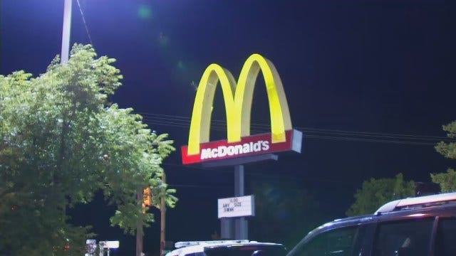 WEB EXTRA: Video From Scene Outside Tulsa McDonalds