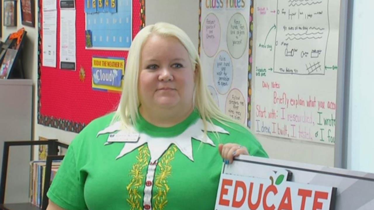 Tulsa Union Educator Selected As News On 6 'Impactful Teacher'