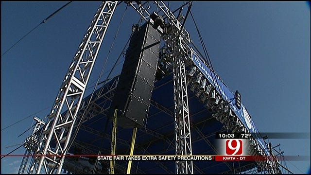 Oklahoma State Fair Beefs Up Outdoor Stage After Indiana Tragedy