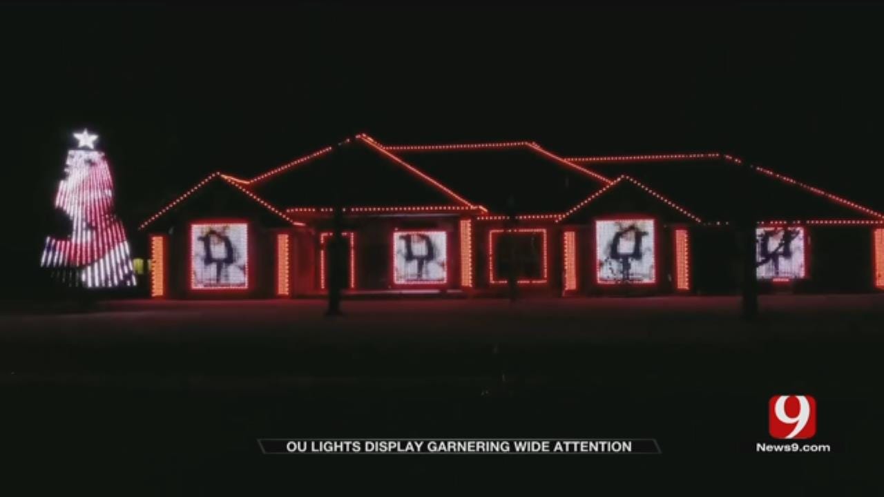 OU Lights Display Generating Statewide Attention