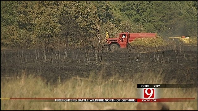Guthrie Grass Fires Contained