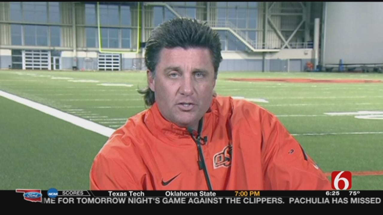 WATCH: Mike Gundy Talks Properly Caring For Mullet