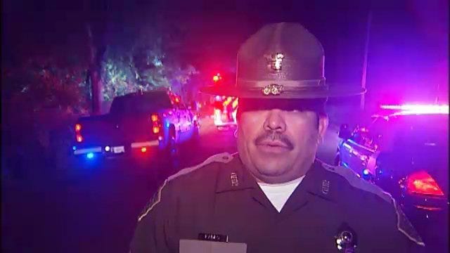WEB EXTRA: Oklahoma Highway Patrol Trooper Darrick Eades Talks About Crash