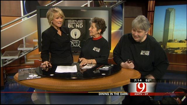 Oklahomans To 'Dine In The Dark' For A Good Cause