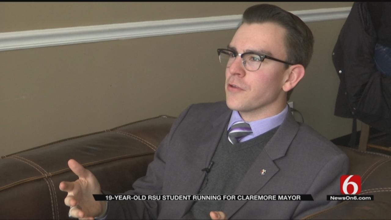 19-Year-Old RSU Student To Run For Mayor Of Claremore
