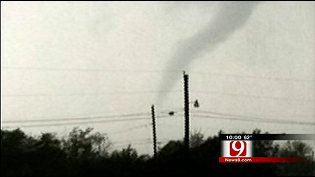 Severe Weather Brings Large Hail, Tornadoes Across Eastern Oklahoma