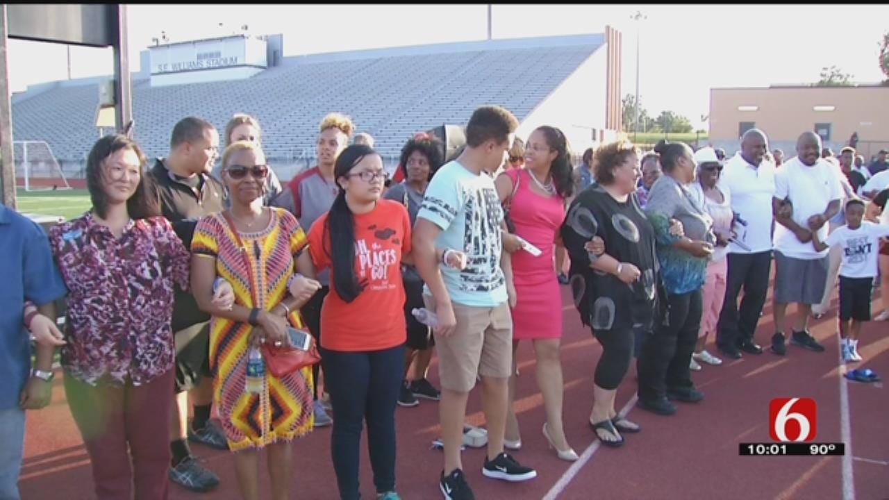 'Unite T-Town' Vigil Brings Tulsans Together For Peace