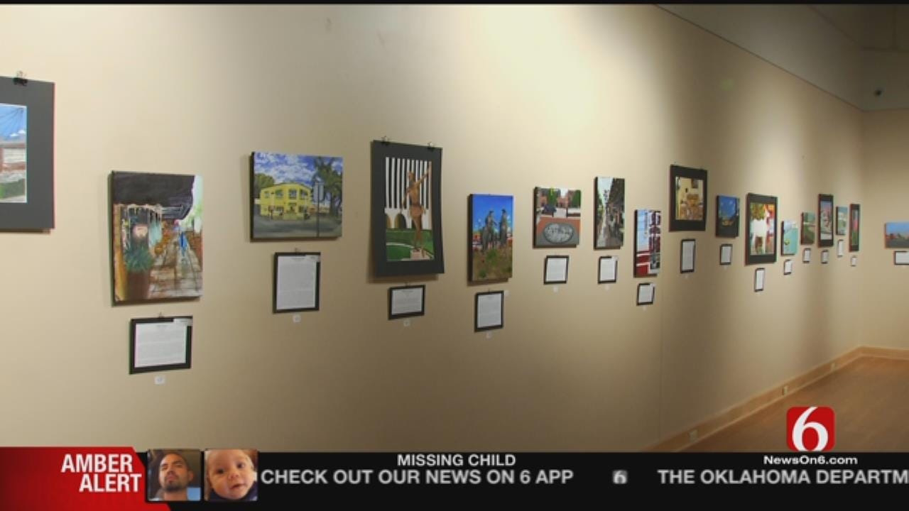 Broken Arrow Students Turn City Pictures Into Paintings