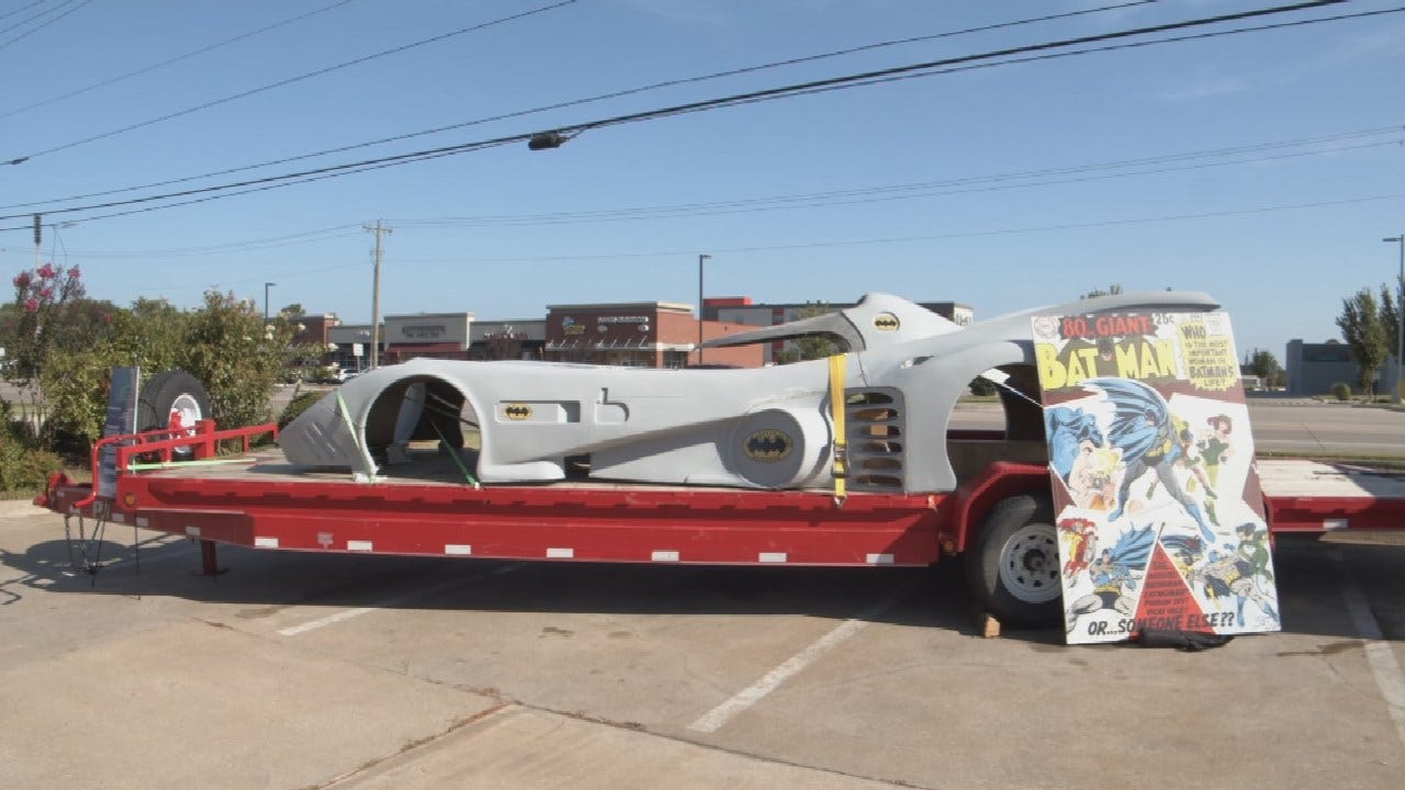 Business Leaders Build Working Batmobile For Tulsa Pop Kids