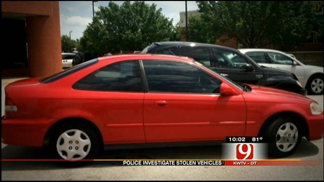 Police Investigate String Of Vehicle Thefts At OKC Apartment Complex