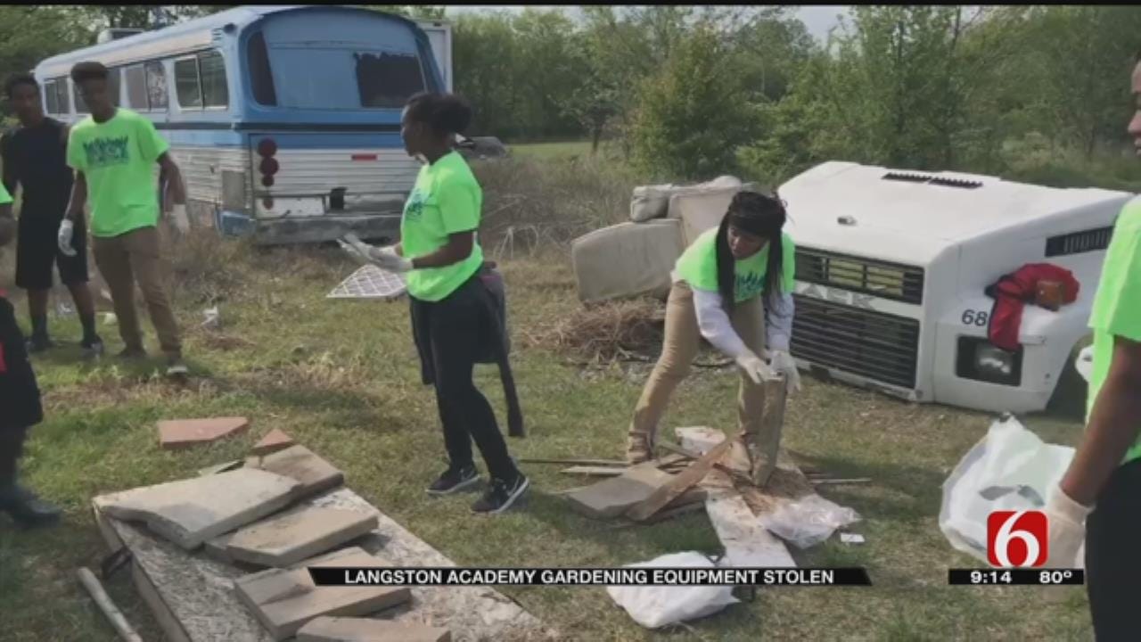 Tulsa Teens Continue Working Despite Theft Of Equipment