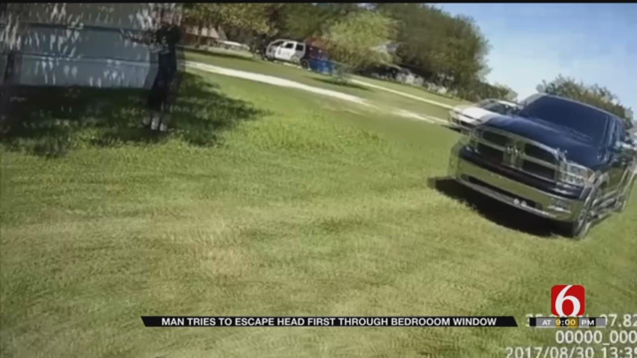 Police Body Cam Footage Captures Criminals Wild Stunt