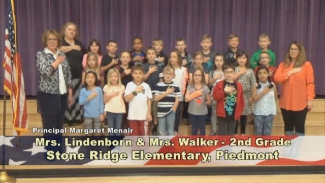 Mrs. Lindenborn and Mrs. Walker's 2nd Grade Class At Stone Ridge Elementary