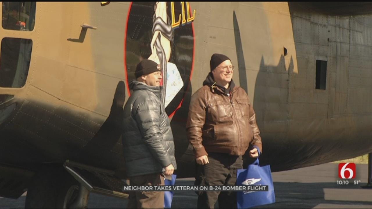Oklahoma WWII Veteran Gets To Fly B-24 Bomber One More Time